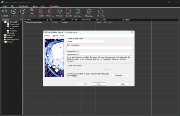 Internet Download Manager 6 IDM Free Download screenshot
