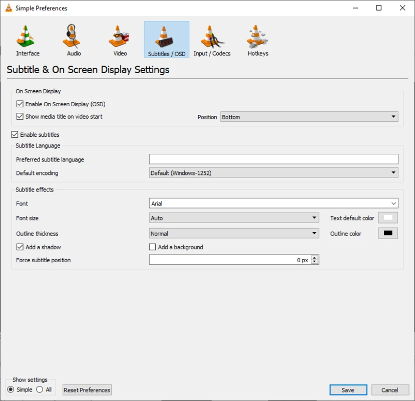 VLC Media Player screenshot